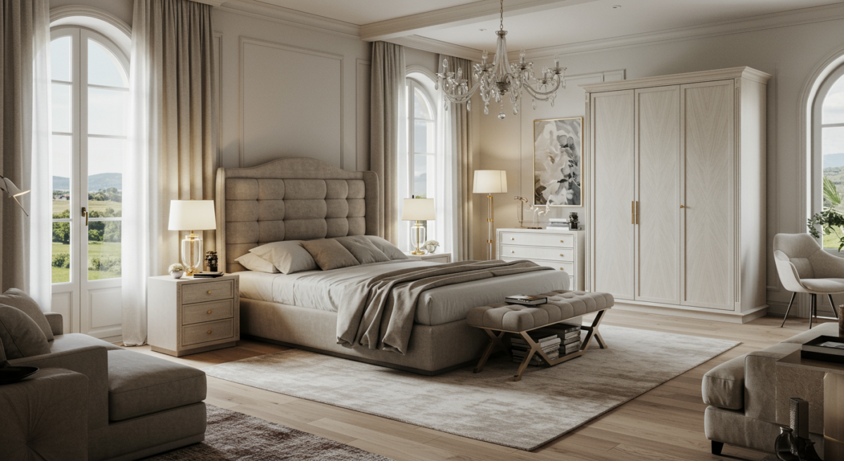 Camera da Letto di Lusso: Guida al Design Italiano per un Riposo Perfetto