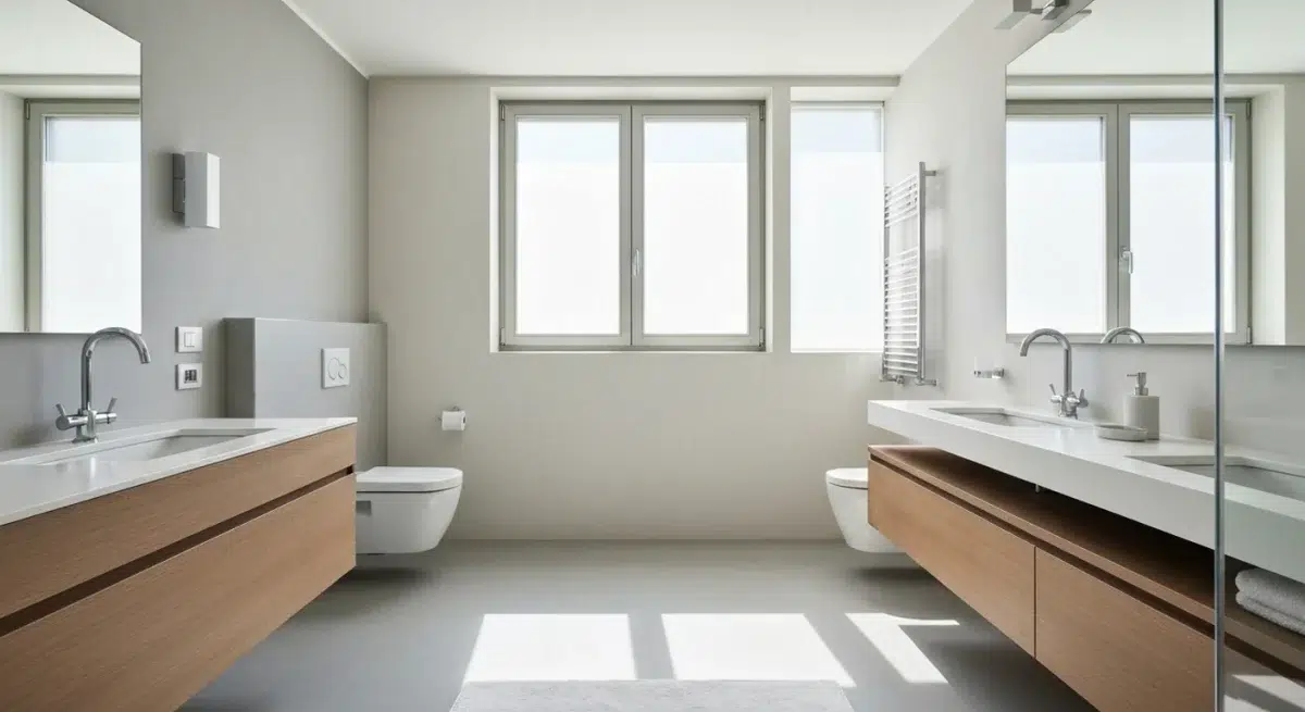 Minimalismo: bagno padronale design moderno – Consigli di design