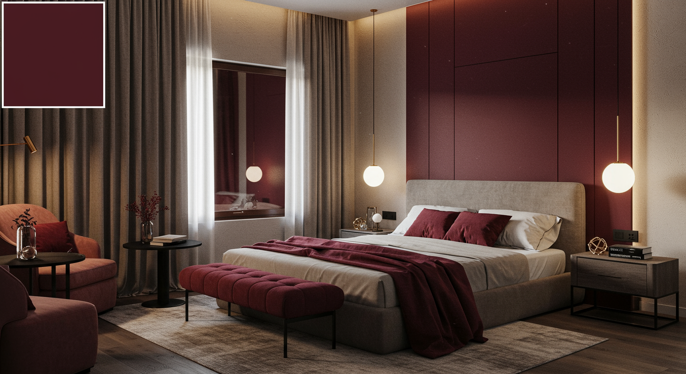 Camera da letto colori tendenza 2026